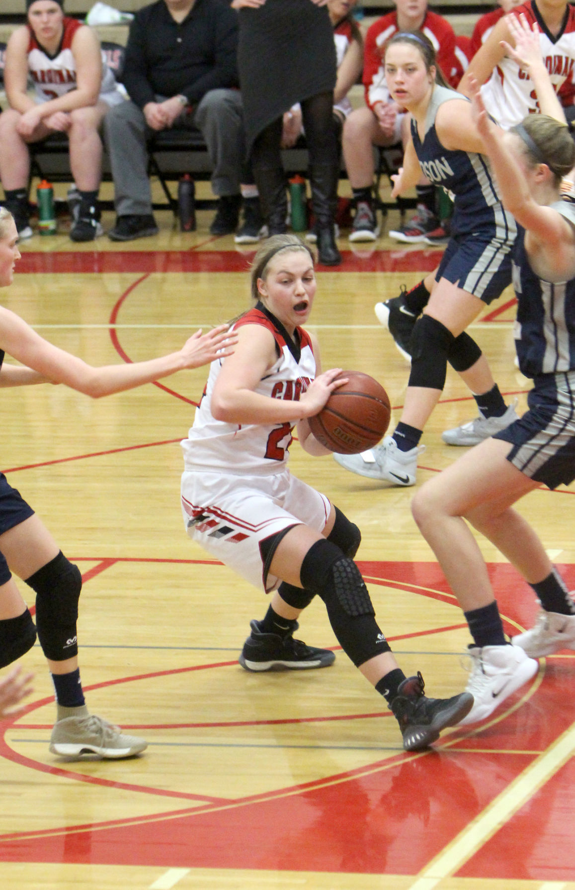 Hudson at Chi-Hi girls basketball 1-25-19